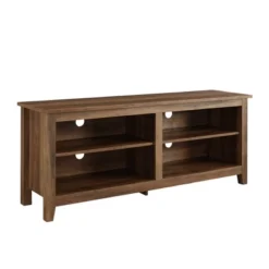 Transitional 4 Cubby Wood Open Storage TV Stand For TVs Up To 65"- Saracina Home 13 Transitional 4 Cubby Wood Open Storage TV Stand For TVs Up To 65"- Saracina Home -Saracina Home GUEST 055e3d67 b0c0 466b 95ea 08ad7d4ecdfb