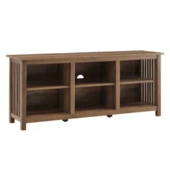 Mission Slatted Media Console TV Stand For TVs Up To 65" - Saracina Home 9 Mission Slatted Media Console TV Stand For TVs Up To 65" - Saracina Home -Saracina Home GUEST 05add2f2 6fa8 4c4f 93b4 daa2b7aef663