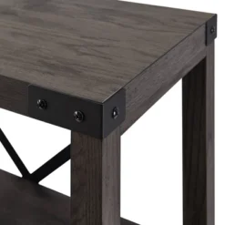 64" Sophie Industrial X Frame Bookshelf - Saracina Home 3 64" Sophie Industrial X Frame Bookshelf - Saracina Home -Saracina Home GUEST 0745568e 72d2 4e7c 879f f86de3346bde