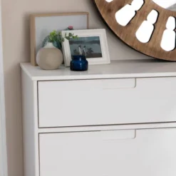 Mid-Century Modern Groove Wood 6 Drawer Dresser - Saracina Home 2 Mid-Century Modern Groove Wood 6 Drawer Dresser - Saracina Home -Saracina Home GUEST 09189a25 a52f 4f7e 8d7c e7918ddf26d1