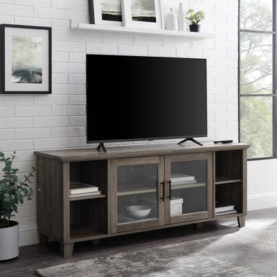 Rustic Transitional 2 Door TV Stand for TVs up to 65" - Saracina Home Rustic Transitional 2 Door TV Stand For TVs Up To 65" - Saracina Home -Saracina Home GUEST 0f1aac0c 1055 4680 a0bb c26aedc37446