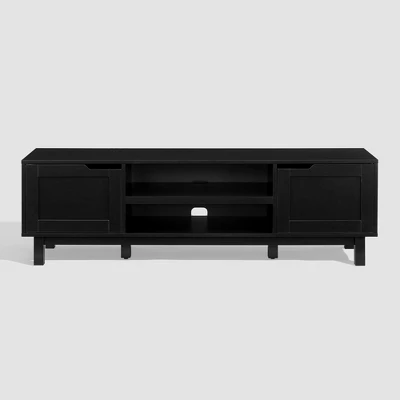 Modern Transitional 2 Door Storage TV Stand for TVs up to 65" - Saracina Home Modern Transitional 2 Door Storage TV Stand For TVs Up To 65" - Saracina Home -Saracina Home GUEST 0f9298fe 6849 4267 bd10 8480345c1424