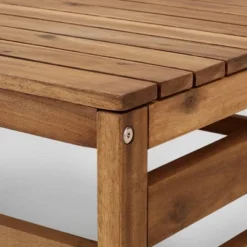 Outdoor Acacia Wood Slatted Coffee Table - Saracina Home 3 Outdoor Acacia Wood Slatted Coffee Table - Saracina Home -Saracina Home GUEST 104528dc c7f4 4946 aca4 7f830d87356f