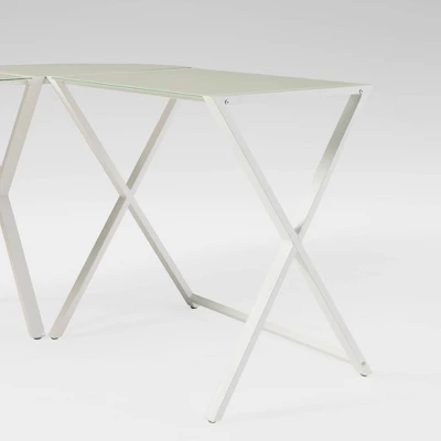 Modern Glass L Shaped Gaming Computer Desk White - Saracina Home Modern Glass L Shaped Gaming Computer Desk White - Saracina Home -Saracina Home GUEST 12a9d2fc d0dc 4f28 afbd dcbe368132d1