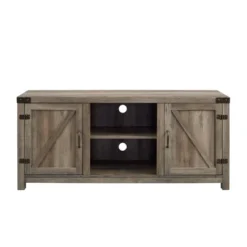 Clarabelle Farmhouse Barn Door TV Stand For TVs Up To 60" - Saracina Home -Saracina Home GUEST 15bbb820 ddfd 4d52 b9c3 2103c5804e67