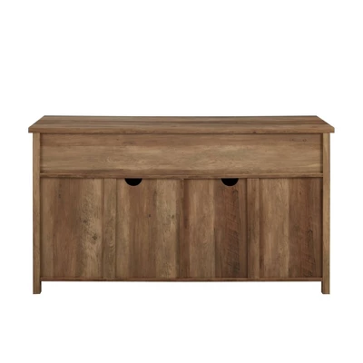 Millia Transitional Farmhouse 4 Door Sideboard with Glass Panels - Saracina Home Millia Transitional Farmhouse 4 Door Sideboard With Glass Panels - Saracina Home -Saracina Home GUEST 1784124a 2fca 4ec4 8131 da71b6afd9e3