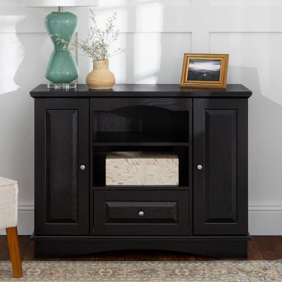 Highboy Closed Storage TV Stand for TVs up to 48" - Saracina Home Highboy Closed Storage TV Stand For TVs Up To 48" - Saracina Home -Saracina Home GUEST 19cd5dd2 65f3 4829 a258 bb241781c519