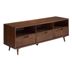 Cara 3 Drawer Mid-Century Modern 3 Drawer TV Stand For TVs Up To 80" - Saracina Home 13 Cara 3 Drawer Mid-Century Modern 3 Drawer TV Stand For TVs Up To 80" - Saracina Home -Saracina Home GUEST 1a0f755d 5887 444d b17e bc0a5160126c