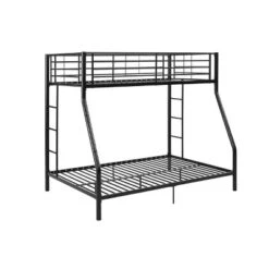 Twin Over Full Analise Metal Bunk Bed - Saracina Home -Saracina Home GUEST 1b1540d1 acd0 48c8 b821 16840ac3250d