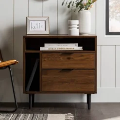 Rockwell Modern Storage Nightstand - Saracina Home -Saracina Home GUEST 1f3fc2b2 ae5c 4ffa 8299 3f45a89116eb