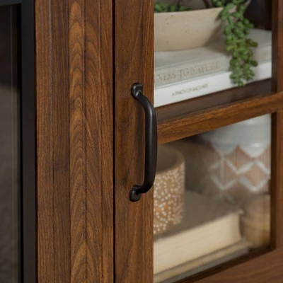 Tasi Transitional Farmhouse Glass Window Pane Door with Electric Fireplace TV Stand for TVs up to 80" - Saracina Home Tasi Transitional Farmhouse Glass Window Pane Door With Electric Fireplace TV Stand For TVs Up To 80" - Saracina Home -Saracina Home GUEST 266745d8 95f0 4abc b2e5 43d1c9c0a3f3