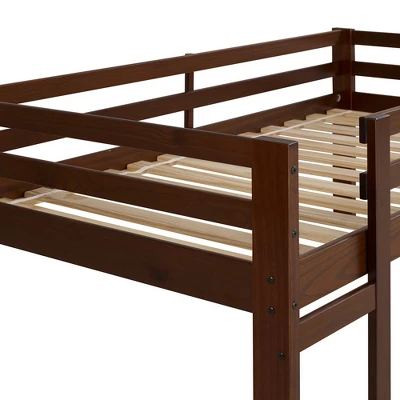 Twin Indy Solid Wood Low Loft Bed Walnut - Saracina Home Twin Indy Solid Wood Low Loft Bed Walnut - Saracina Home -Saracina Home GUEST 29de6faa b453 41c2 b576 d208d26759fd