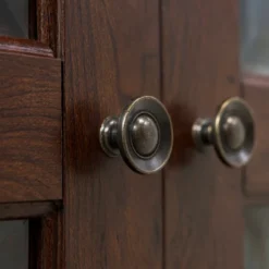 2 Door Wood Closed Storage Console TV Stand For TVs Up To 50" Brown - Saracina Home 2 2 Door Wood Closed Storage Console TV Stand For TVs Up To 50" Brown - Saracina Home -Saracina Home GUEST 2a135b44 1d28 413a a9f3 412f0e11a393