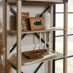 64" Sophie Industrial X Frame Bookshelf - Saracina Home 6 64" Sophie Industrial X Frame Bookshelf - Saracina Home -Saracina Home GUEST 2aa322e9 c616 44ea a3f6 c32dbb536f98