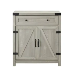 Clarabelle Rustic Farmhouse Barn Door Accent Cabinet - Saracina Home -Saracina Home GUEST 2ac8529d d256 4c72 a650 90512fa4f111