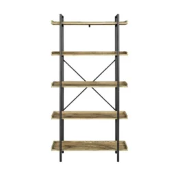 68" 5 Tray Shelf Urban Pipe X Back Bookshelf - Saracina Home 6 68" 5 Tray Shelf Urban Pipe X Back Bookshelf - Saracina Home -Saracina Home GUEST 2cbd23e1 fd4e 4f90 8501 19a0b1d03ecd