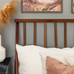 Boho Solid Wood Spindle Platform Bed - Saracina Home 8 Boho Solid Wood Spindle Platform Bed - Saracina Home -Saracina Home GUEST 2e030a6f 4f27 4e38 93bf c028f836cd37