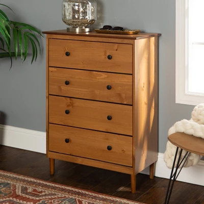 Stiva Classic Mid-Century Modern Vertical 4 Drawer Dresser - Saracina Home Stiva Classic Mid-Century Modern Vertical 4 Drawer Dresser - Saracina Home -Saracina Home GUEST 311e1c2a 39b0 466c 9e8a a54ae5fc6acd