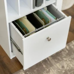 Home Office Deluxe Storage Computer Desk White - Saracina Home 3 Home Office Deluxe Storage Computer Desk White - Saracina Home -Saracina Home GUEST 322a0bb4 5d64 4a03 ba9a 471caff57cfd