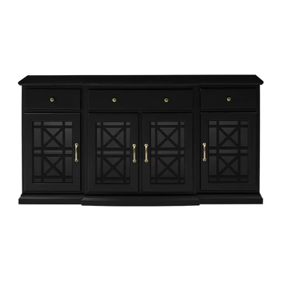 Selma Transitional 3 Tiered Ornate Fretwork Door Sideboard - Saracina Home Selma Transitional 3 Tiered Ornate Fretwork Door Sideboard - Saracina Home -Saracina Home GUEST 33959864 3ab2 4c3c b70b b472e755bfe9