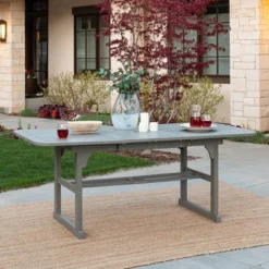Ravenscroft Modern Boho Acacia Wood Slat Top Rectangle Extendable Outdoor Table - Saracina Home 6 Ravenscroft Modern Boho Acacia Wood Slat Top Rectangle Extendable Outdoor Table - Saracina Home -Saracina Home GUEST 372ffbdb c82c 4861 ab10 0880cfd80c91