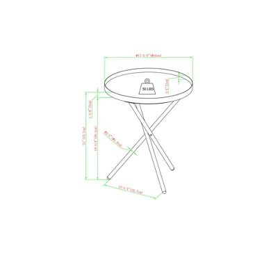 Modern Minimalist Intersecting Tripod Leg Side Table Black/Faux White Marble - Saracina Home Modern Minimalist Intersecting Tripod Leg Side Table Black/Faux White Marble - Saracina Home -Saracina Home GUEST 3908de1a 68fe 4a8a b065 337b633a8d8b