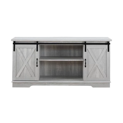 Modern Transitional Sliding Barndoor TV Stand for TVs up to 65"- Saracina Home Modern Transitional Sliding Barndoor TV Stand For TVs Up To 65"- Saracina Home -Saracina Home GUEST 3cac8d46 0076 4ad7 ac2d 6e5e3ea5b626