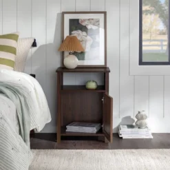 Georgia Single Door Storage Nightstand - Saracina Home 5 Georgia Single Door Storage Nightstand - Saracina Home -Saracina Home GUEST 3e74ea6f bd1b 4c46 9b45 39ed26ce001b