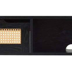 Modern Boho Floating TV Stand For TVs Up To 65" With Rattan Doors - Saracina Home 7 Modern Boho Floating TV Stand For TVs Up To 65" With Rattan Doors - Saracina Home -Saracina Home GUEST 3f514002 3be2 4af5 9948 88532339756b