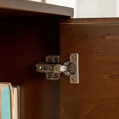 Mid-Century Modern with Closed Storage TV Stand for TVs up to 58" Walnut - Saracina Home Mid-Century Modern With Closed Storage TV Stand For TVs Up To 58" Walnut - Saracina Home -Saracina Home GUEST 41e43c0c 5f53 49cc 9bee 9b1a0def7890