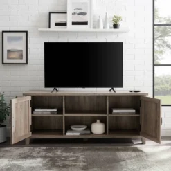 Modern Transitional TV Stand For TVs Up To 65" - Saracina Home -Saracina Home GUEST 42369e3a 4e92 4207 84db ce8ff4043571