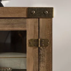 Clarabelle Transitional Glass Barn Door TV Stand For TVs Up To 65" - Saracina Home 9 Clarabelle Transitional Glass Barn Door TV Stand For TVs Up To 65" - Saracina Home -Saracina Home GUEST 42a88c3c cdee 40a3 9013 0baeece50bd4