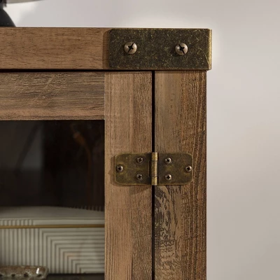 Clarabelle Transitional Glass Barn Door TV Stand for TVs up to 65" - Saracina Home Clarabelle Transitional Glass Barn Door TV Stand For TVs Up To 65" - Saracina Home -Saracina Home GUEST 42a88c3c cdee 40a3 9013 0baeece50bd4