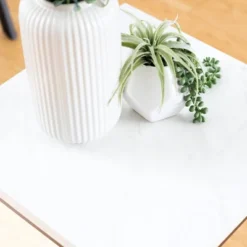 Owen Urban Open Box Frame Side Table Faux White Marble - Saracina Home 4 Owen Urban Open Box Frame Side Table Faux White Marble - Saracina Home -Saracina Home GUEST 4342e184 f42c 4847 a43b 7efb143bd892