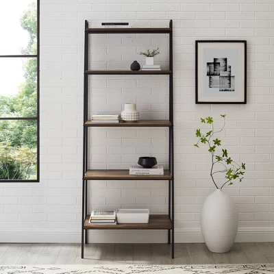 72" Open Storage Ladder Bookshelf - Saracina Home 72" Open Storage Ladder Bookshelf - Saracina Home -Saracina Home GUEST 437777d7 14af 4d29 8fd2 c573cc79556c