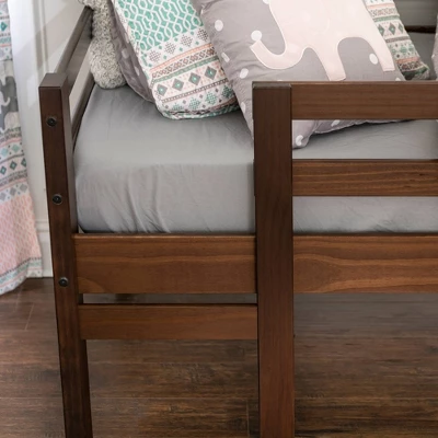 Twin Indy Solid Wood Low Loft Bed Walnut - Saracina Home Twin Indy Solid Wood Low Loft Bed Walnut - Saracina Home -Saracina Home GUEST 477d014b ca9f 421f a774 50b8fe69b59d