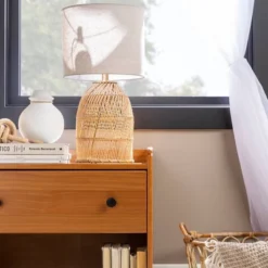 Katie Transitional Tray Top 1 Drawer Solid Wood Nightstand Caramel - Saracina Home -Saracina Home GUEST 48f01043 30ed 430d a558 53c065c059c6