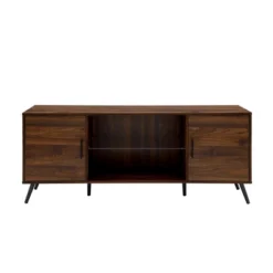 2 Door Mid-Century Modern Wood Storage TV Stand For TVs Up To 65" - Saracina Home 11 2 Door Mid-Century Modern Wood Storage TV Stand For TVs Up To 65" - Saracina Home -Saracina Home GUEST 49853bf3 b9f4 42e9 9797 872d2fc51fcb