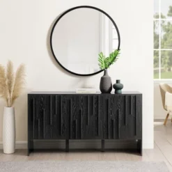 Modern Staggered Vertical Accent 3 Door Sideboard - Saracina Home 2 Modern Staggered Vertical Accent 3 Door Sideboard - Saracina Home -Saracina Home GUEST 4a313f97 6ec7 4067 bb0c b71e036f2dca