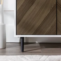 Angelo Modern Bookmatch Accent Cabinet - Saracina Home -Saracina Home GUEST 4c2cd6ce b62e 4909 bab6 47b6d1976917