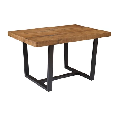 52" Modern Farmhouse Solid Wood Distressed Plank Top Dining Table - Saracina Home 52" Modern Farmhouse Solid Wood Distressed Plank Top Dining Table - Saracina Home -Saracina Home GUEST 4d191e81 4a83 4d71 bdcf a714caff4e6f