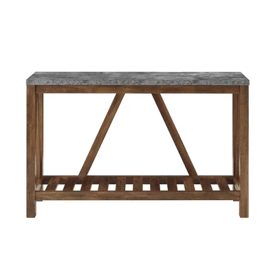 Taylen A Frame Farmhouse Entryway Console Table - Saracina Home Taylen A Frame Farmhouse Entryway Console Table - Saracina Home -Saracina Home GUEST 50209d00 304f 4664 b762 f985bbd09ac8