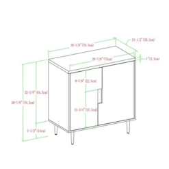 Modern Accent Cabinet With Color Pop Interior - Saracina Home 5 Modern Accent Cabinet With Color Pop Interior - Saracina Home -Saracina Home GUEST 5086d616 ad3e 40ba bca2 a4861a7e7a12