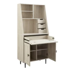 64" Storage Desk & Hutch With Keyboard Drawer - Saracina Home 3 64" Storage Desk & Hutch With Keyboard Drawer - Saracina Home -Saracina Home GUEST 53576456 a1b8 4674 b4da 57062f2ea52b