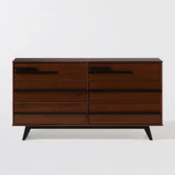 Modern 6 Drawer Double Dresser With Long Handles - Saracina Home 18 Modern 6 Drawer Double Dresser With Long Handles - Saracina Home -Saracina Home GUEST 54fc63d0 b3c2 4d3c 80a9 de6f1ed855c9