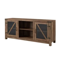 Clarabelle Transitional Glass Barn Door TV Stand For TVs Up To 65" - Saracina Home 15 Clarabelle Transitional Glass Barn Door TV Stand For TVs Up To 65" - Saracina Home -Saracina Home GUEST 55e8584c bd80 4ef8 8f90 16030180adab