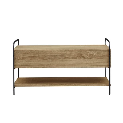 Modern 2 Drawer Storage Entry Bench - Saracina Home Modern 2 Drawer Storage Entry Bench - Saracina Home -Saracina Home GUEST 56953c40 b611 4620 b4e6 cac99f675764