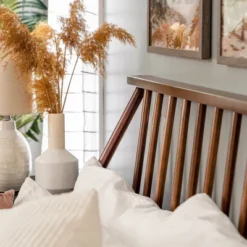 Boho Solid Wood Spindle Platform Bed - Saracina Home 7 Boho Solid Wood Spindle Platform Bed - Saracina Home -Saracina Home GUEST 56d06391 618a 4987 81f4 c67d43671300