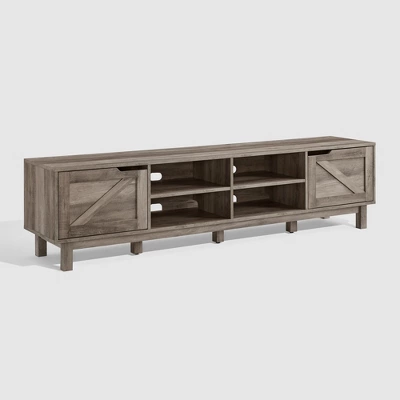 Modern Rustic 2 Door Storage TV Stand for TVs up to 80" - Saracina Home Modern Rustic 2 Door Storage TV Stand For TVs Up To 80" - Saracina Home -Saracina Home GUEST 58a3e2ea afa3 4d4d abf8 7fa018c0931c