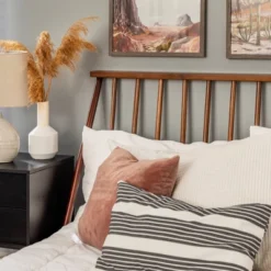 Boho Solid Wood Spindle Platform Bed - Saracina Home 9 Boho Solid Wood Spindle Platform Bed - Saracina Home -Saracina Home GUEST 5d564539 27f1 4dd4 a895 beb836e285be